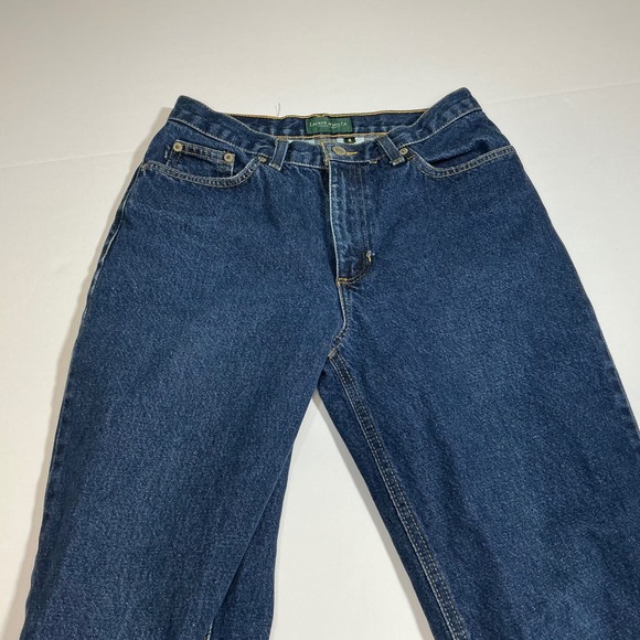 Lauren Jeans Co. Ralph Lauren  Dark Wash Denim Jeans Classic Fit Women's Size‎ 6 - Picture 1 of 5
